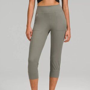Lululemon Align Jogger Crop in Grey Sage Sz 6